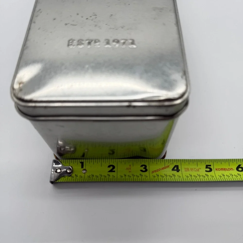 Starbucks Coffee Company Hand Crafted Tin Box Collectible Storage Container‎